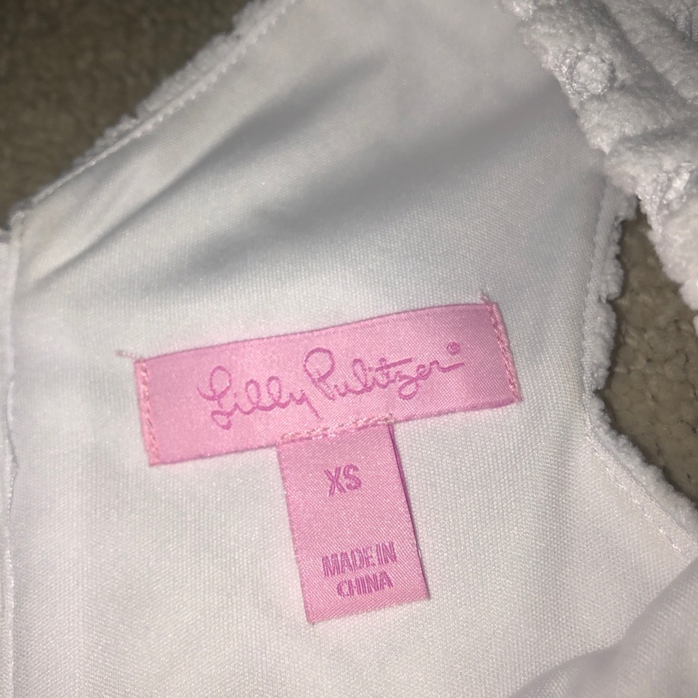 Lilly Pulitzer white dress